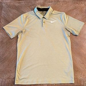 Green Nike medium golf polo